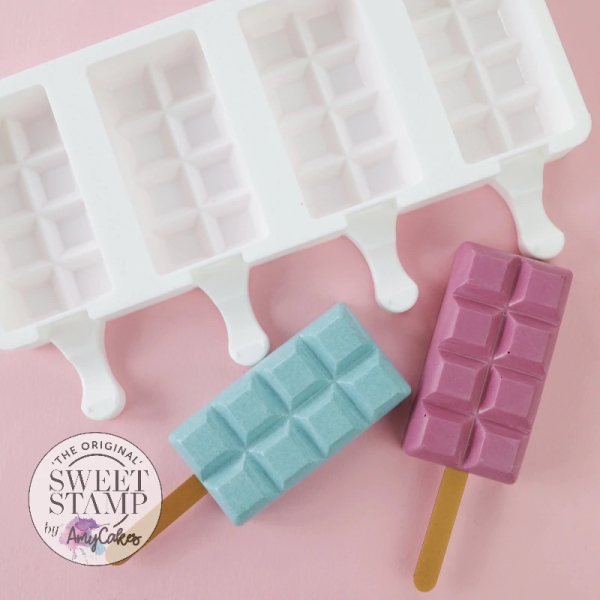 Cake Popsicle Mould - Chocolate Bar